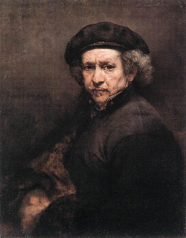 REMBRANDT Harmenszoon van Rijn Self-Portrait 88